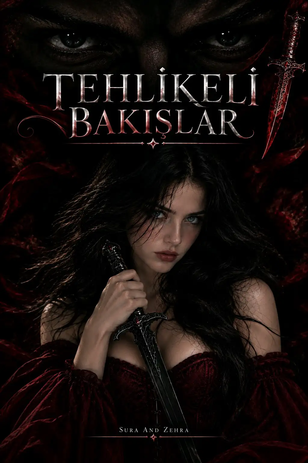 Tehlikeli bakışlar kitap kapağı
