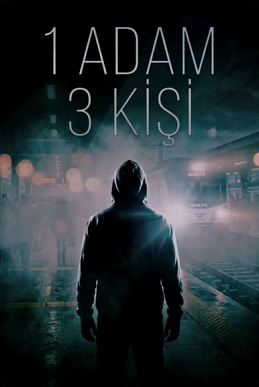 1 ADAM 3 KİŞİ kitap kapağı