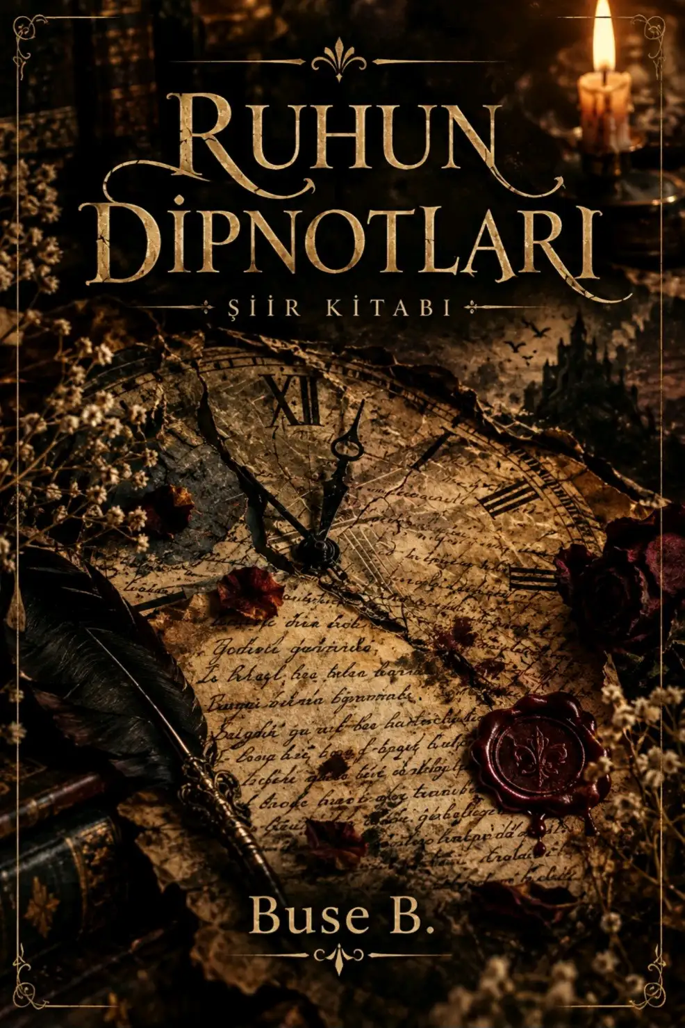 RUHUN DİPNOTLARI kitap kapağı