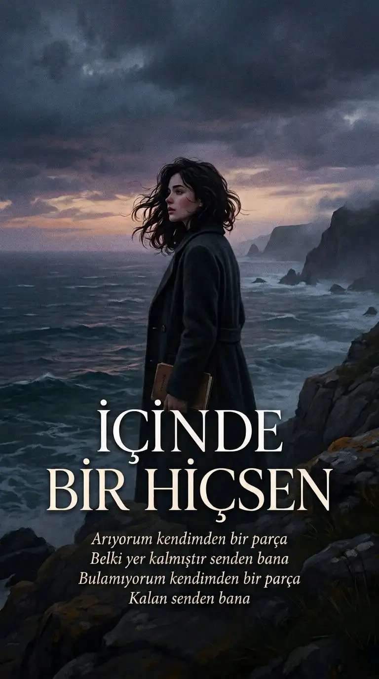 İçinde Bir Hiçsen kitap kapağı