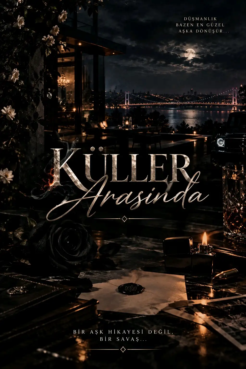 Küller arasında kitap kapağı