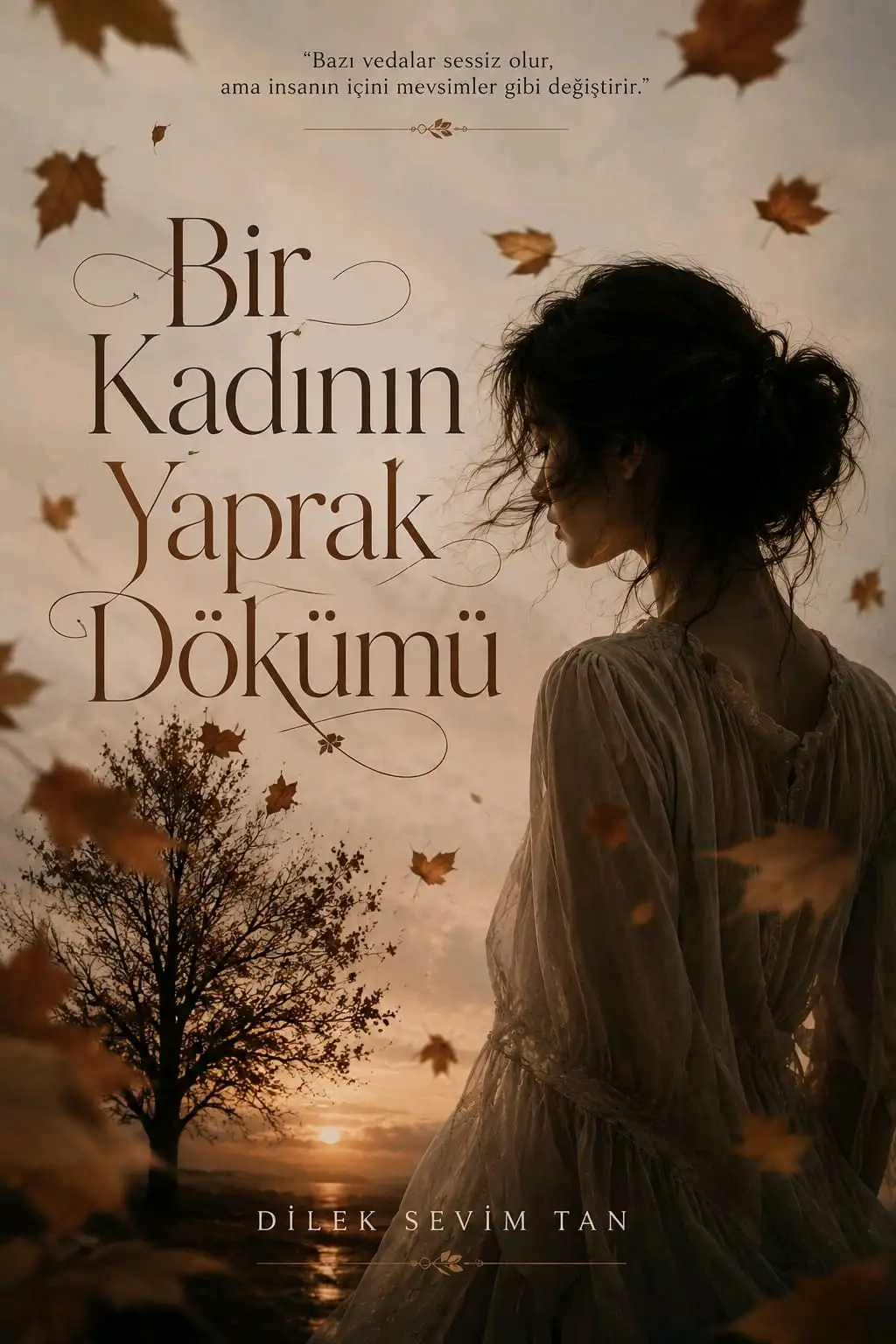 🍂Bir Kadının Yaprak Dökümü🍂 kitap kapağı