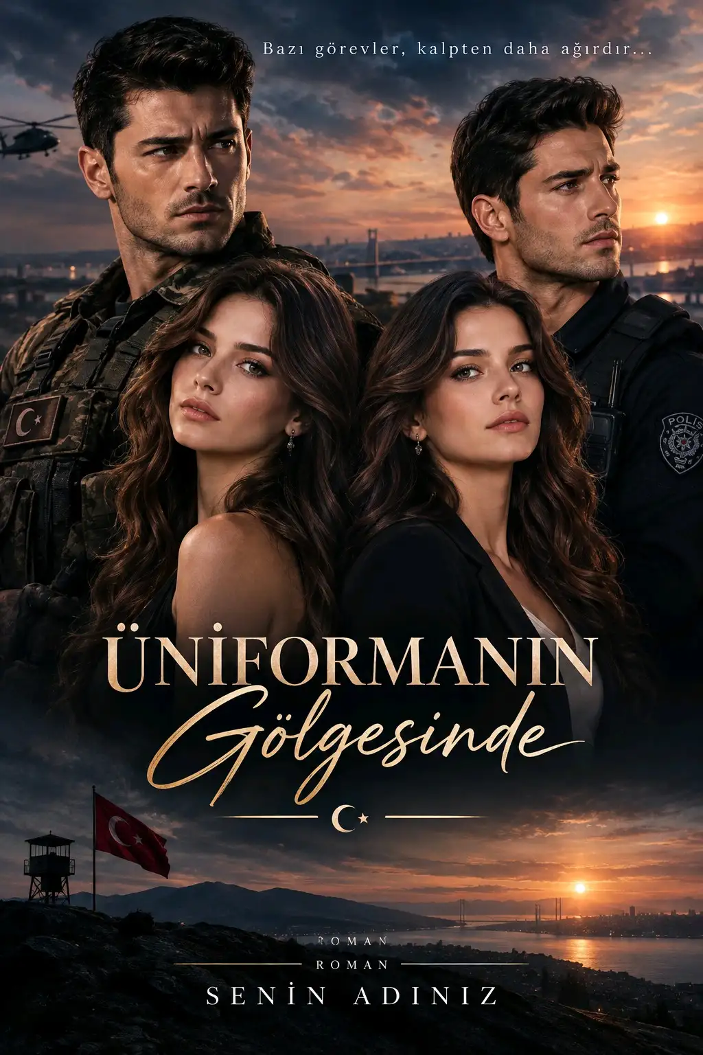ÜNİFORMANIN GÖLGESİNDE kitap kapağı