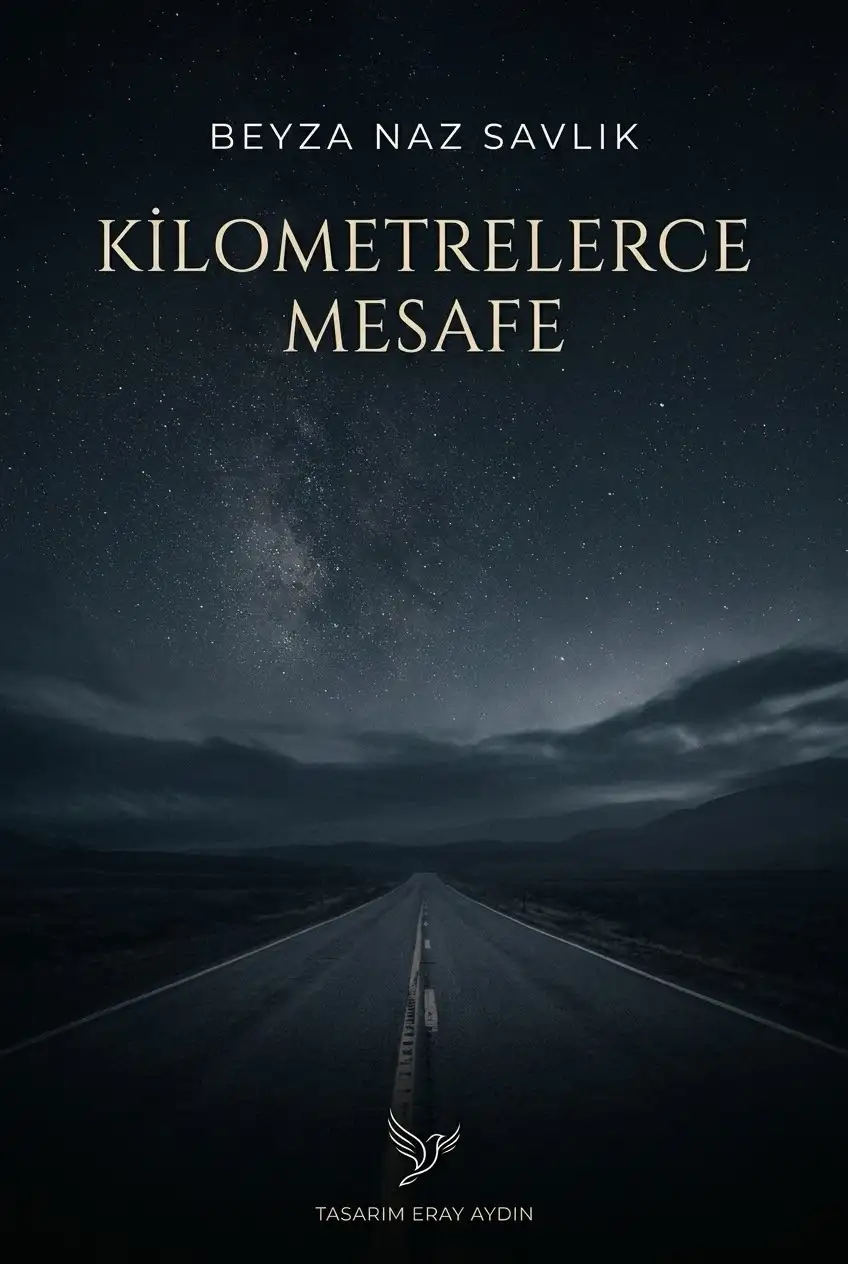 KİLOMETRELERCE MESAFE kitap kapağı