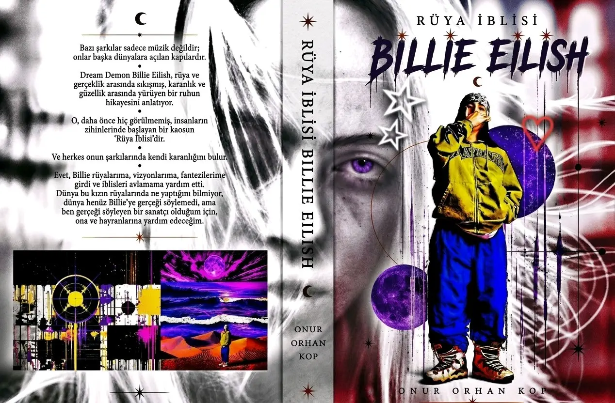 DÜŞ İBLİSİ` Billie Eillish`! kitap kapağı