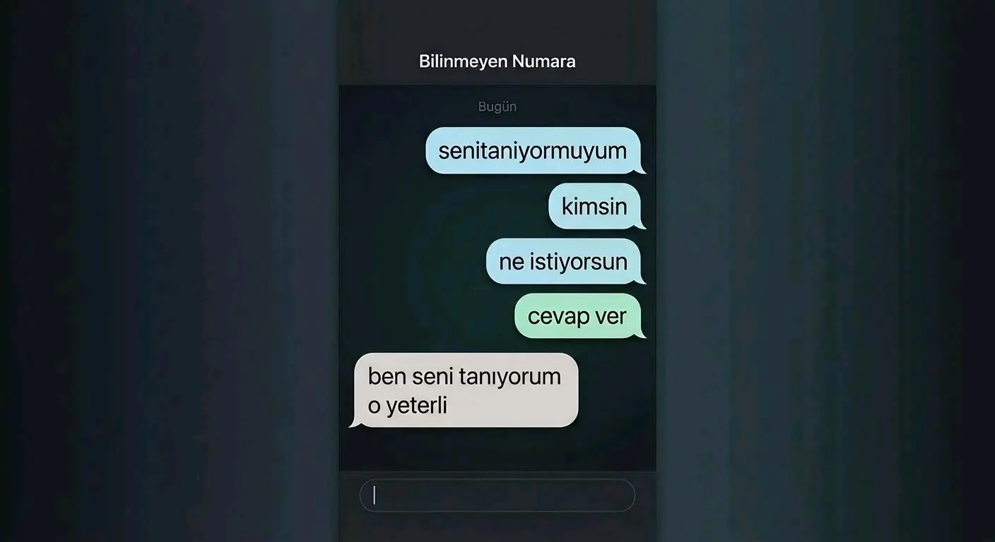 Bilinmeyen numara kitap kapağı