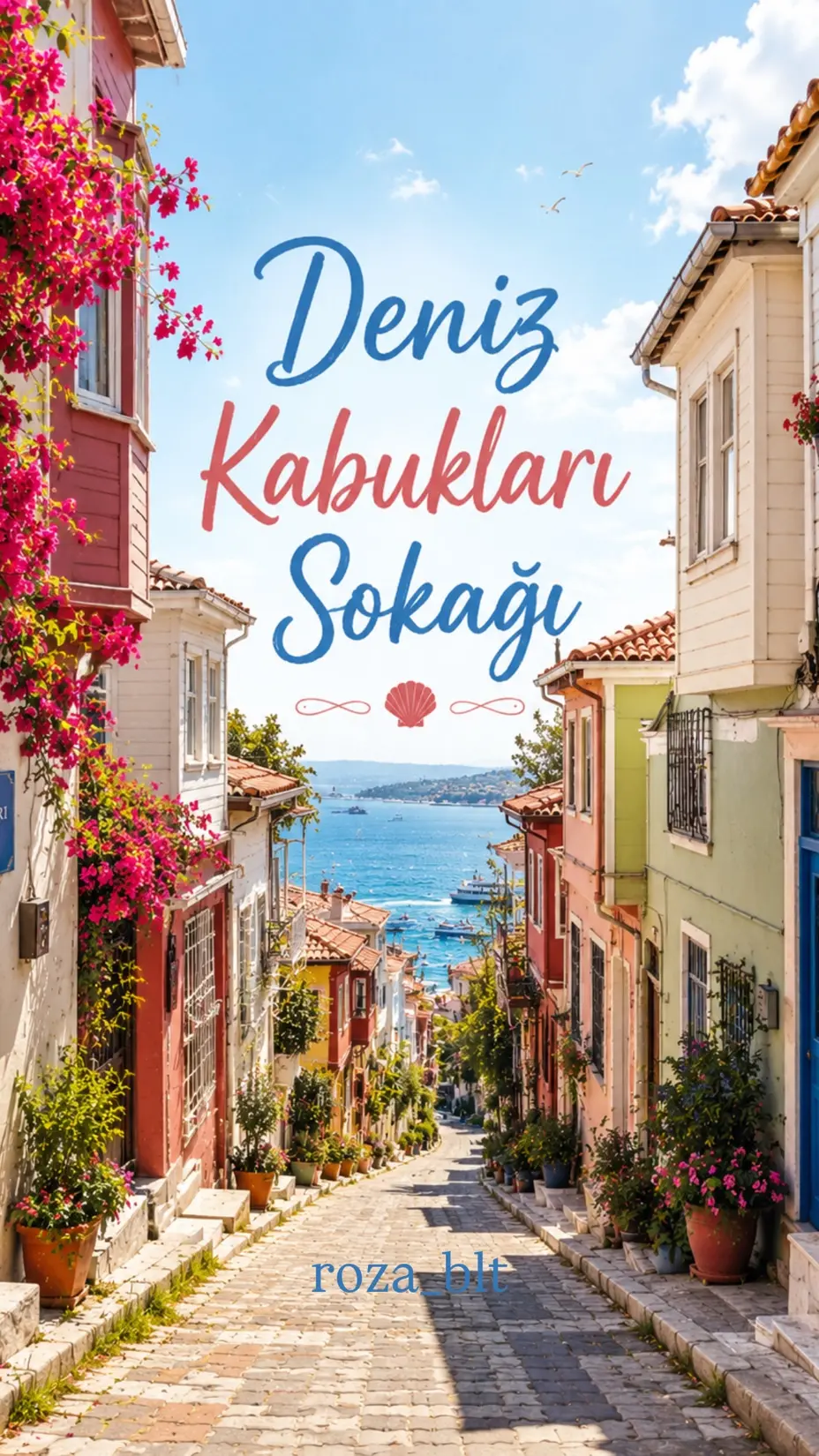 Deniz Kabukları Sokağı kitap kapağı
