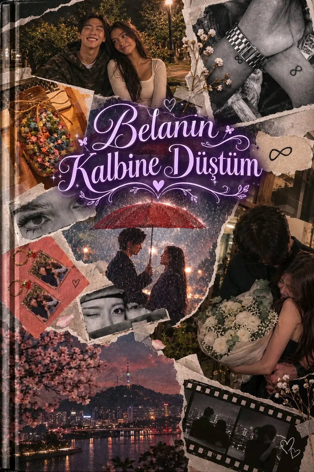 Belanın kalbine düştüm kitap kapağı