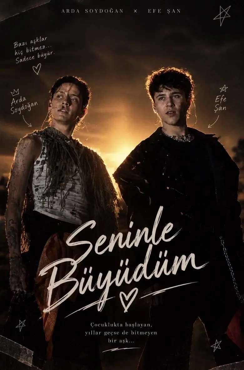 Seninle Büyüdüm kitap kapağı