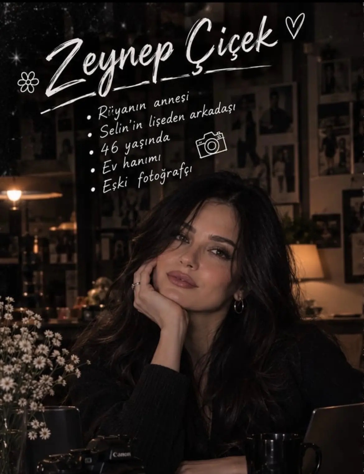 Zeynep çiçek karakter görseli