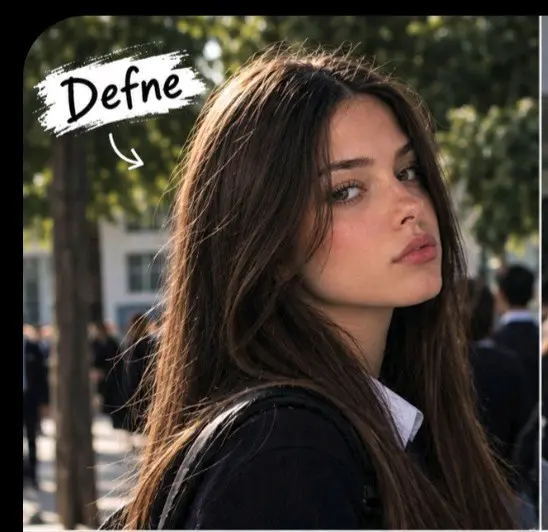 Defne yılmaz (18) karakter görseli