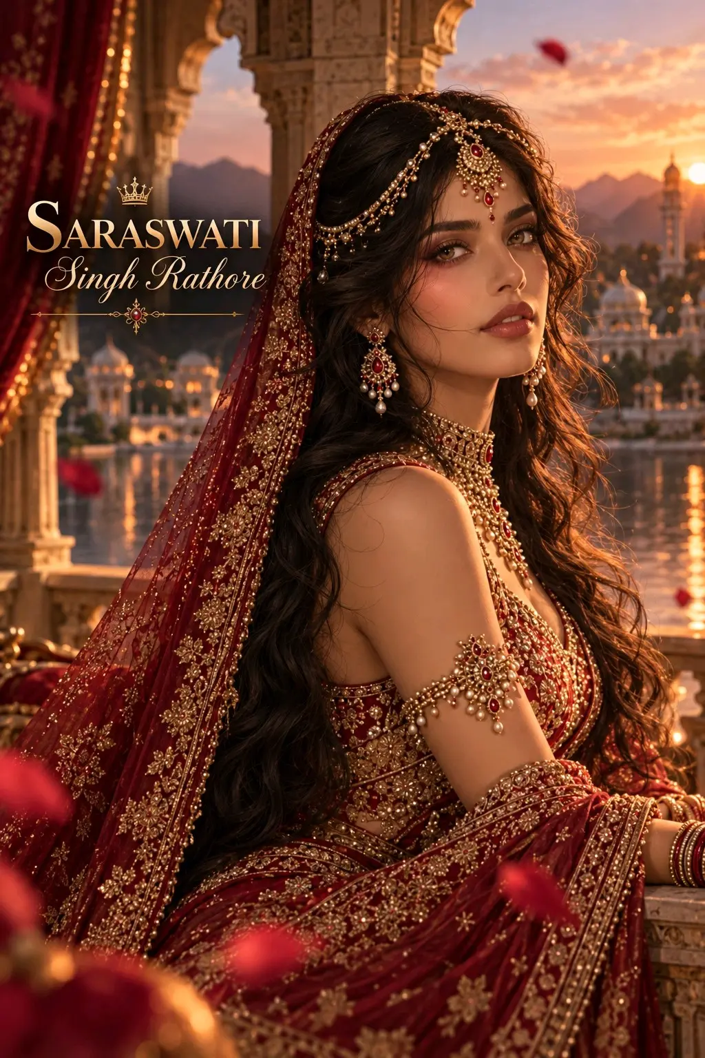saraswati karakter görseli