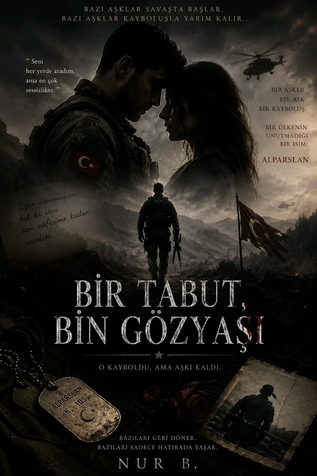 Bir Tabut, Bin Gözyaşı kitap kapağı