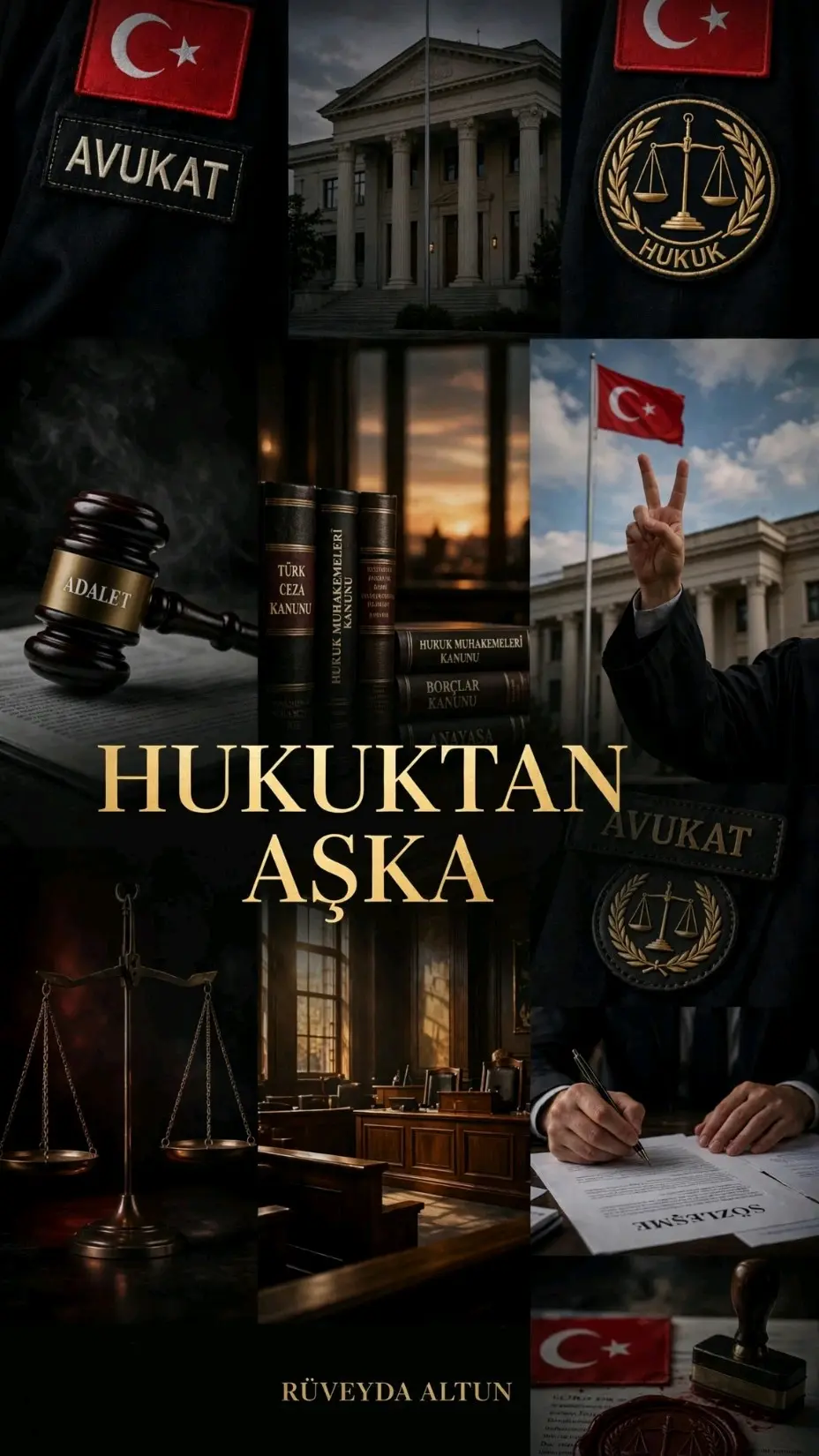 Hukuktan aşka kitap kapağı