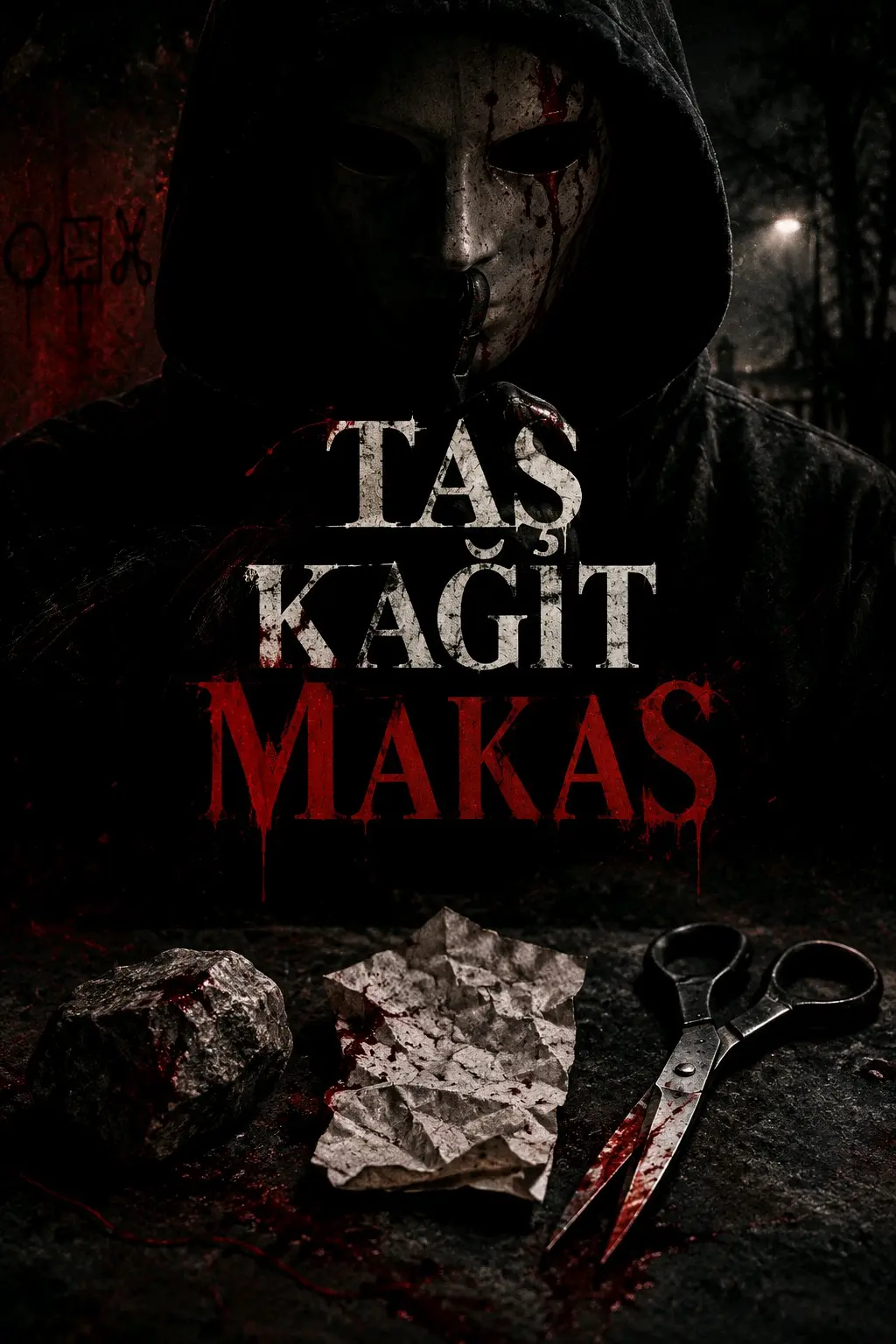 Taş kağit makas kitap kapağı