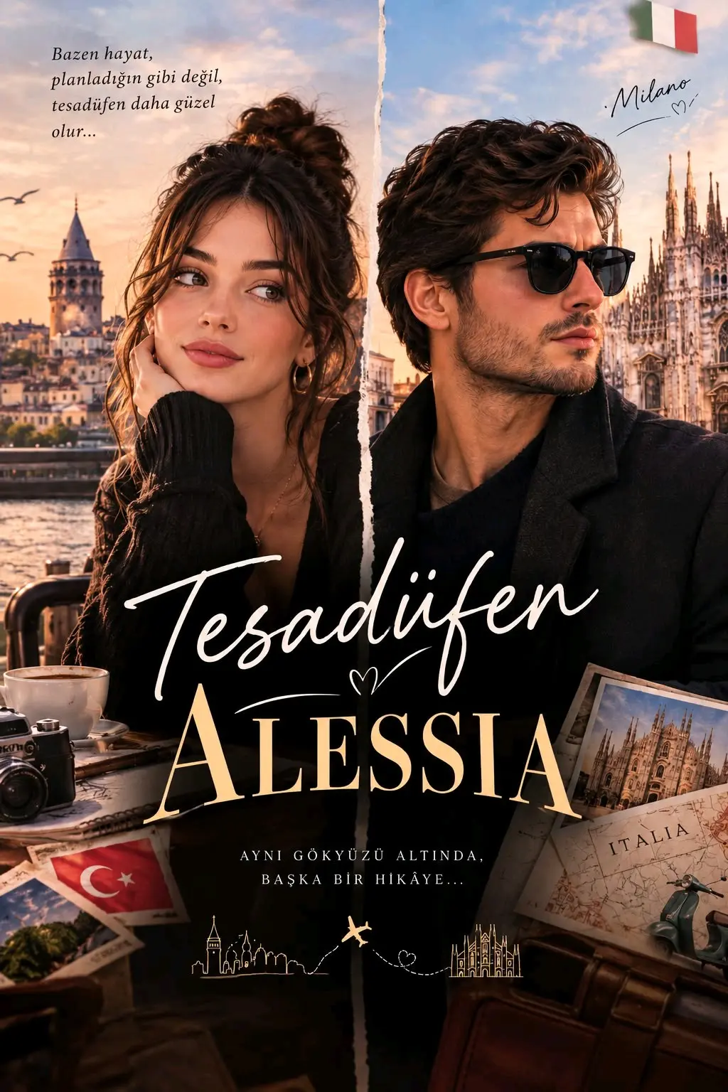 Tesadüfen, Alessia kitap kapağı