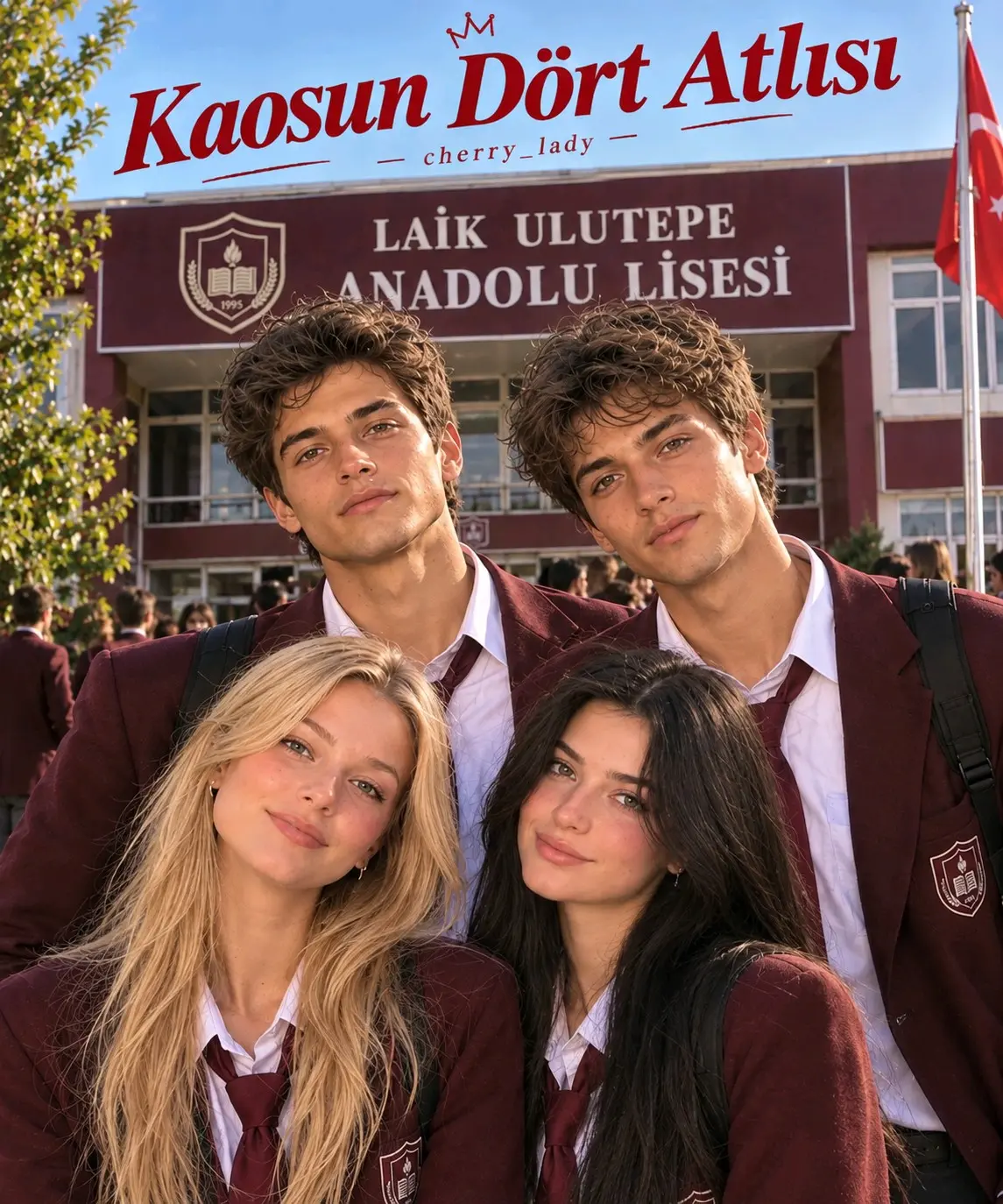Kaosun Dört Atlısı kitap kapağı