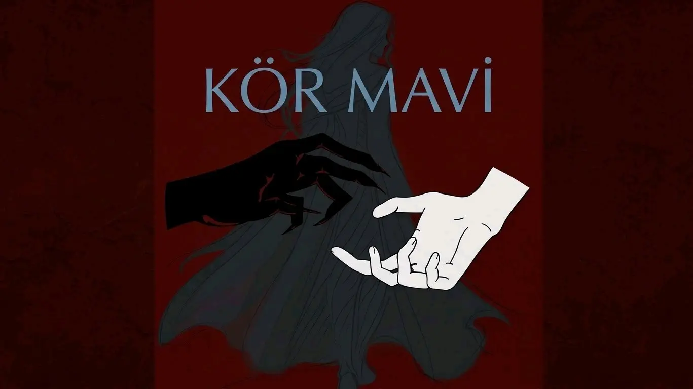 KÖR MAVİ kitap kapağı