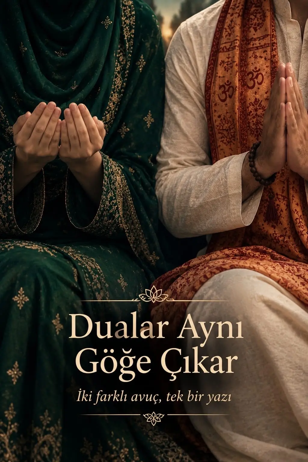 Dualar Aynı Göğe çıkar kitap kapağı