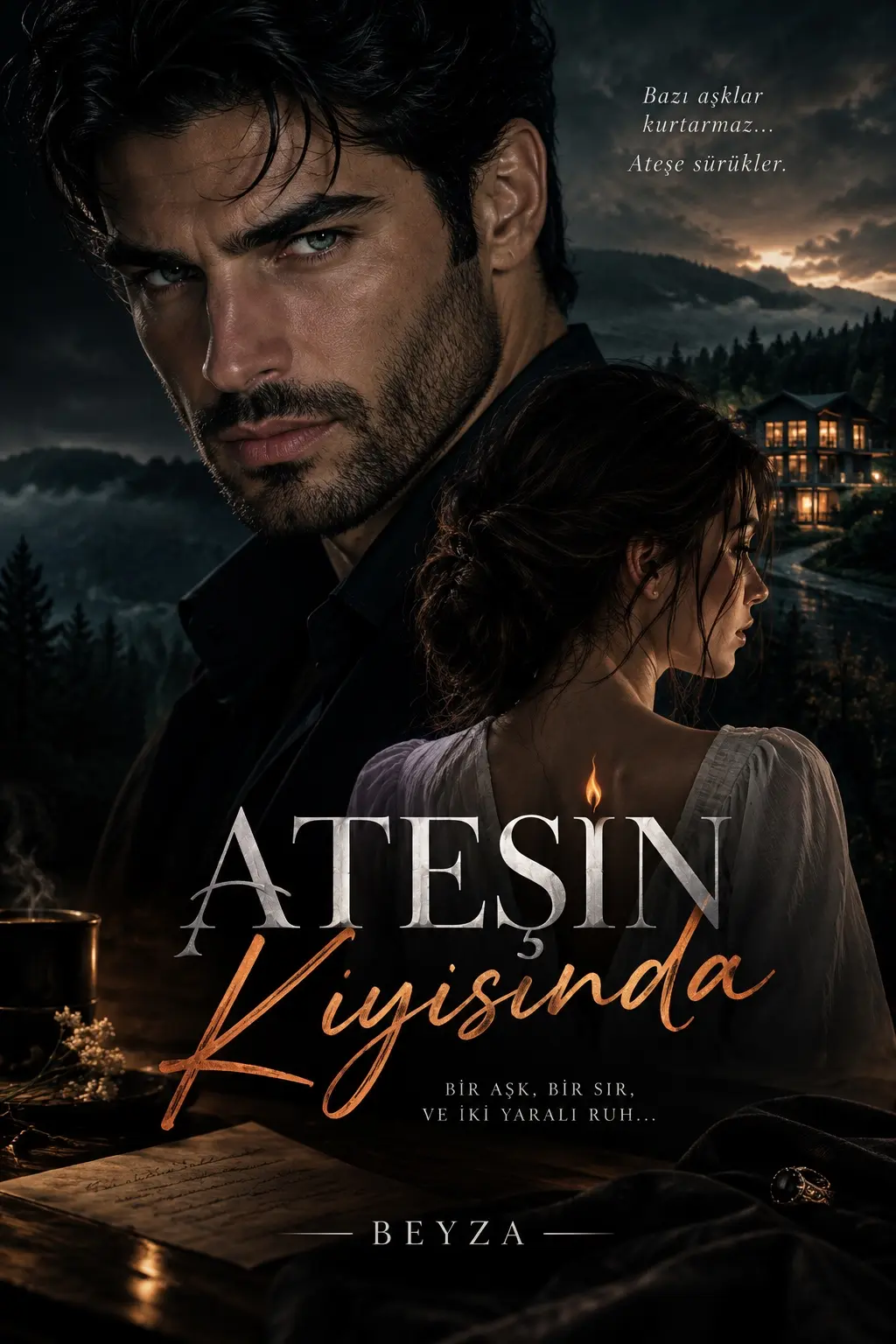 Ateşin Kıyısında kitap kapağı