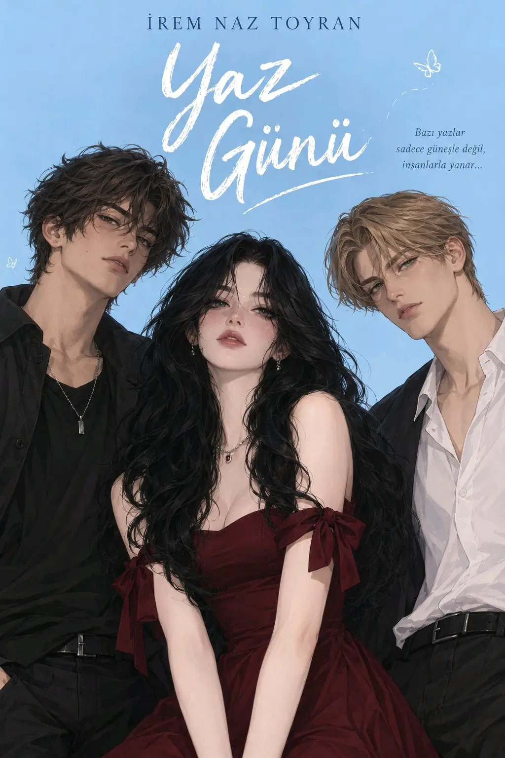 Yaz günü kitap kapağı