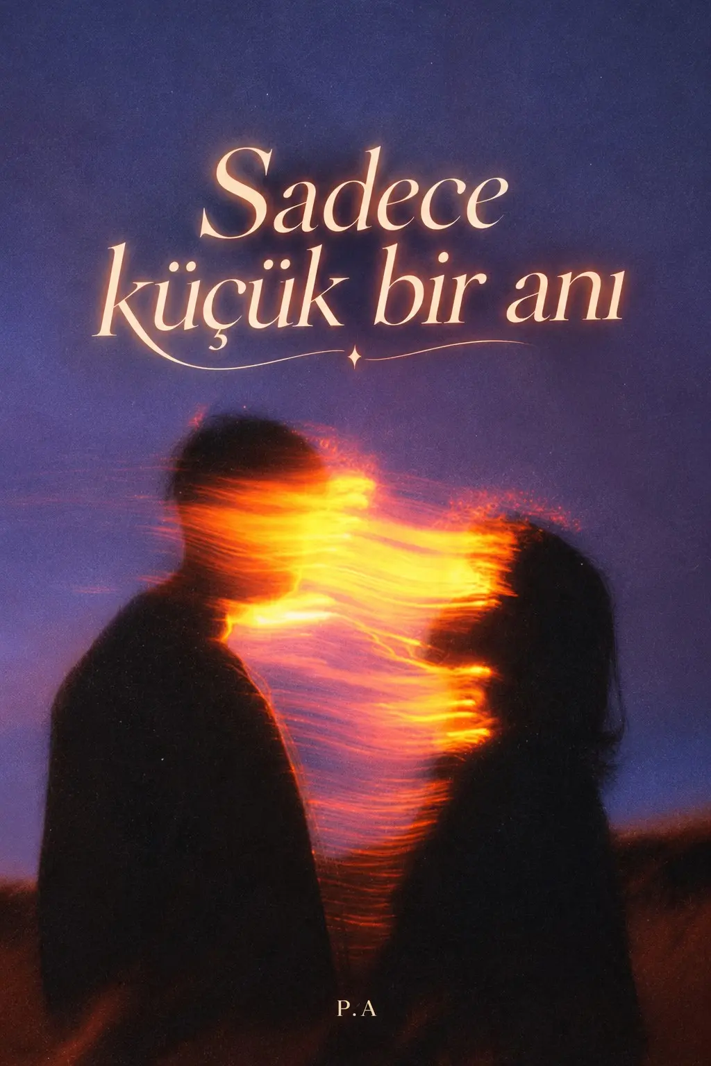 Sadece küçük bir ani💫 kitap kapağı