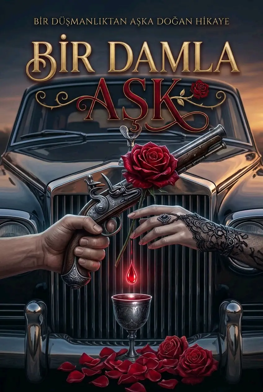 Bir damla aşk kitap kapağı