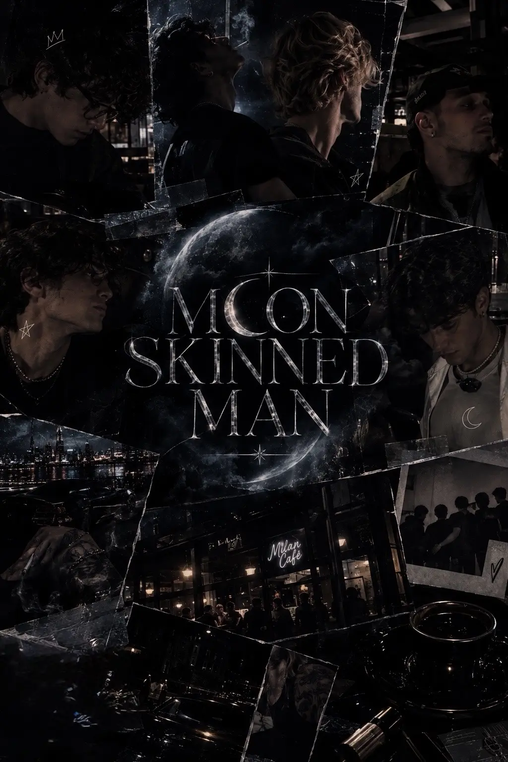 Moon skinned man kitap kapağı
