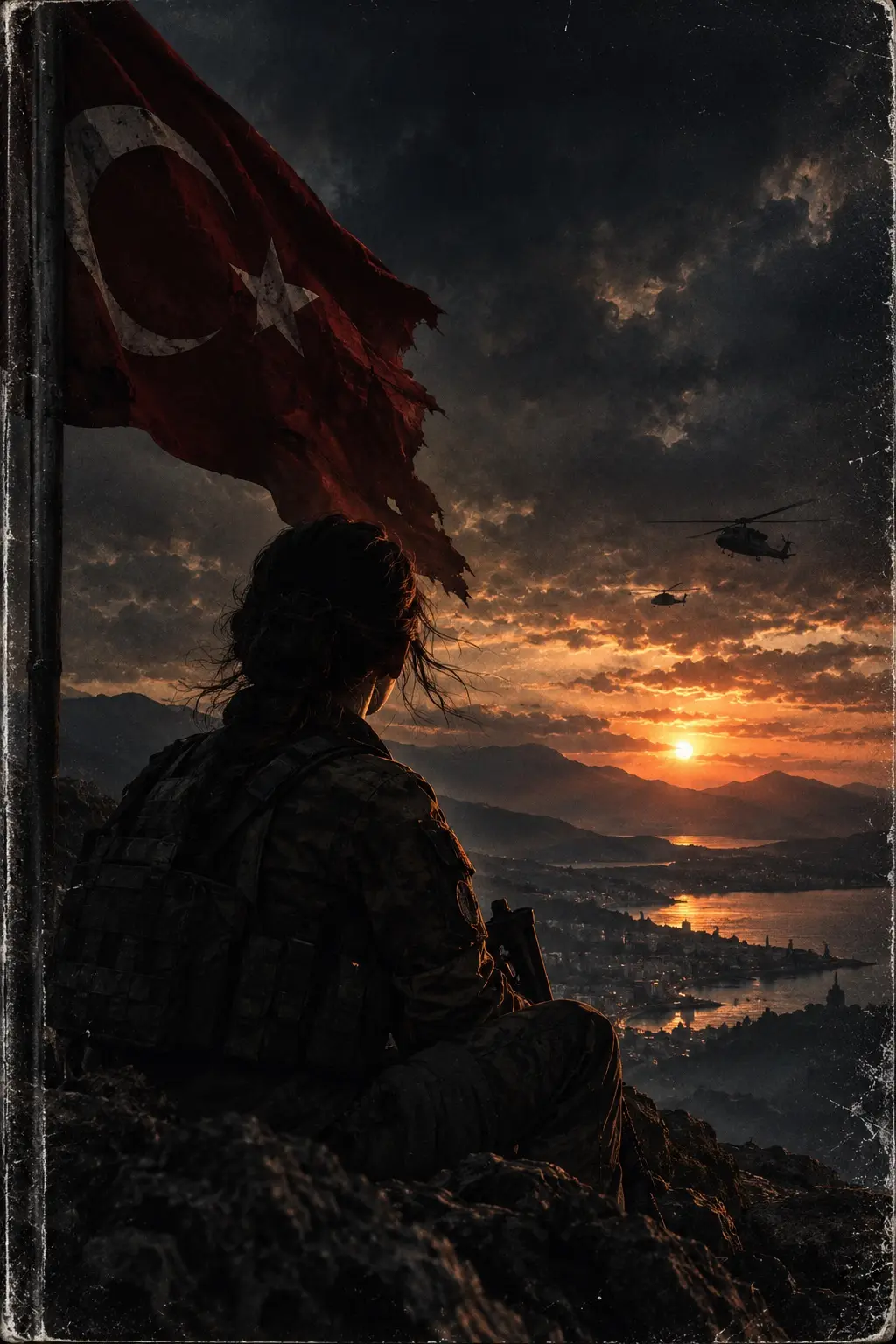 Küller altında yemin kitap kapağı
