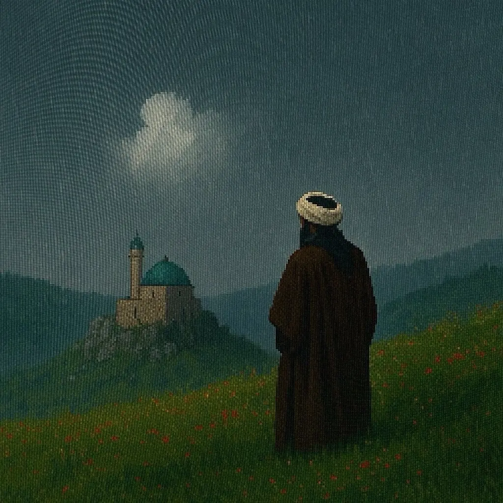 Genç Muslim profil fotoğrafı